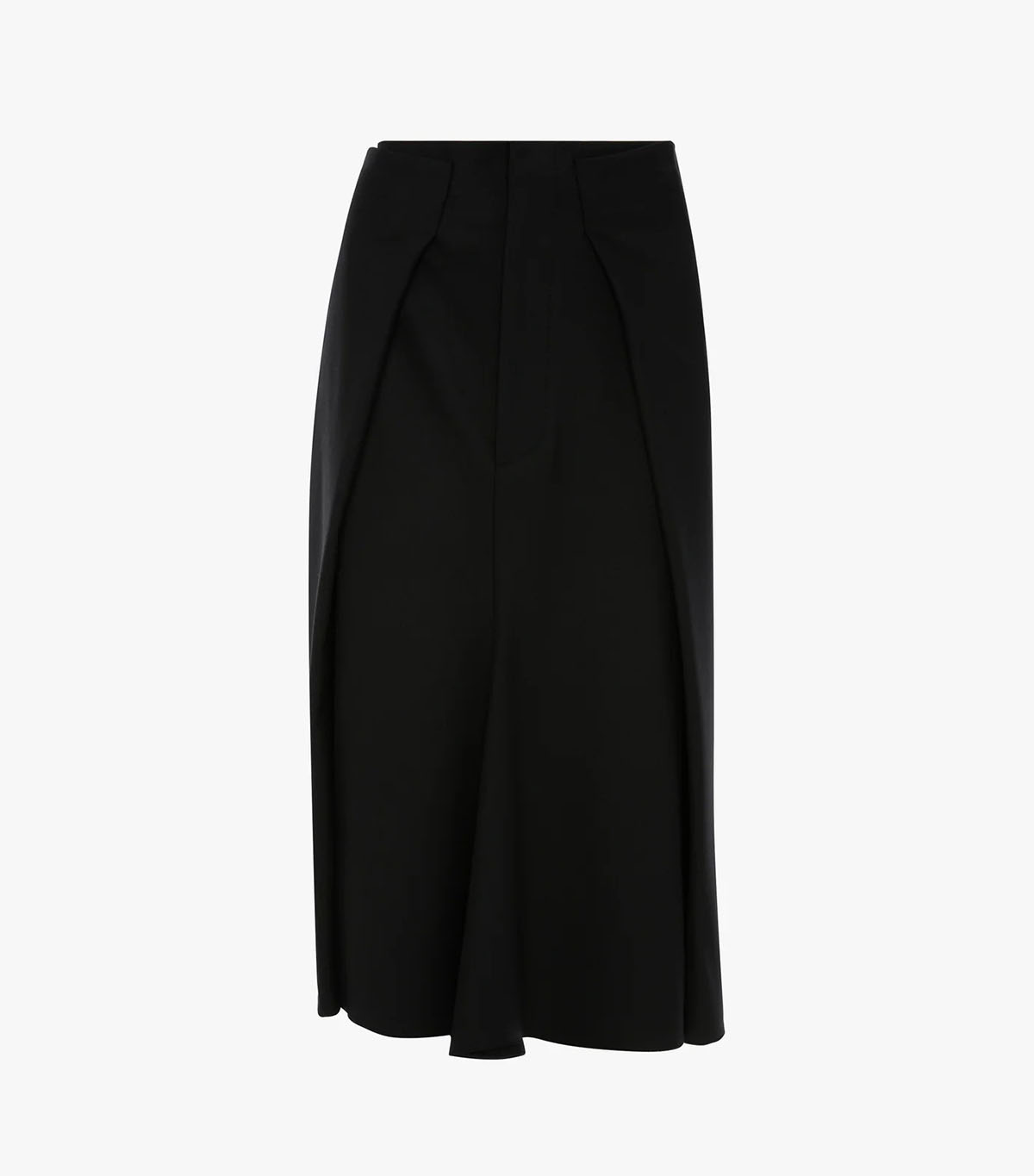 Victoria Beckham, Tailored Midi Skirt In Black