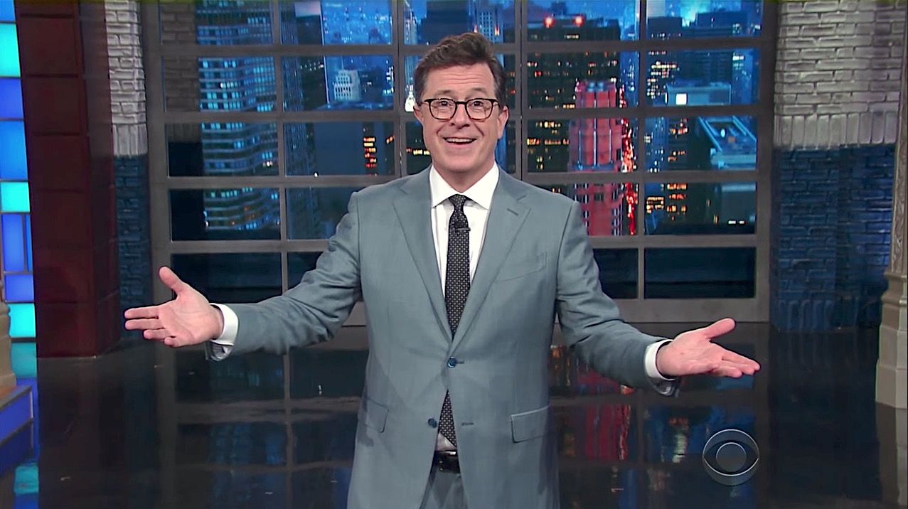 Stephen Colbert thanks Trump for insulting him