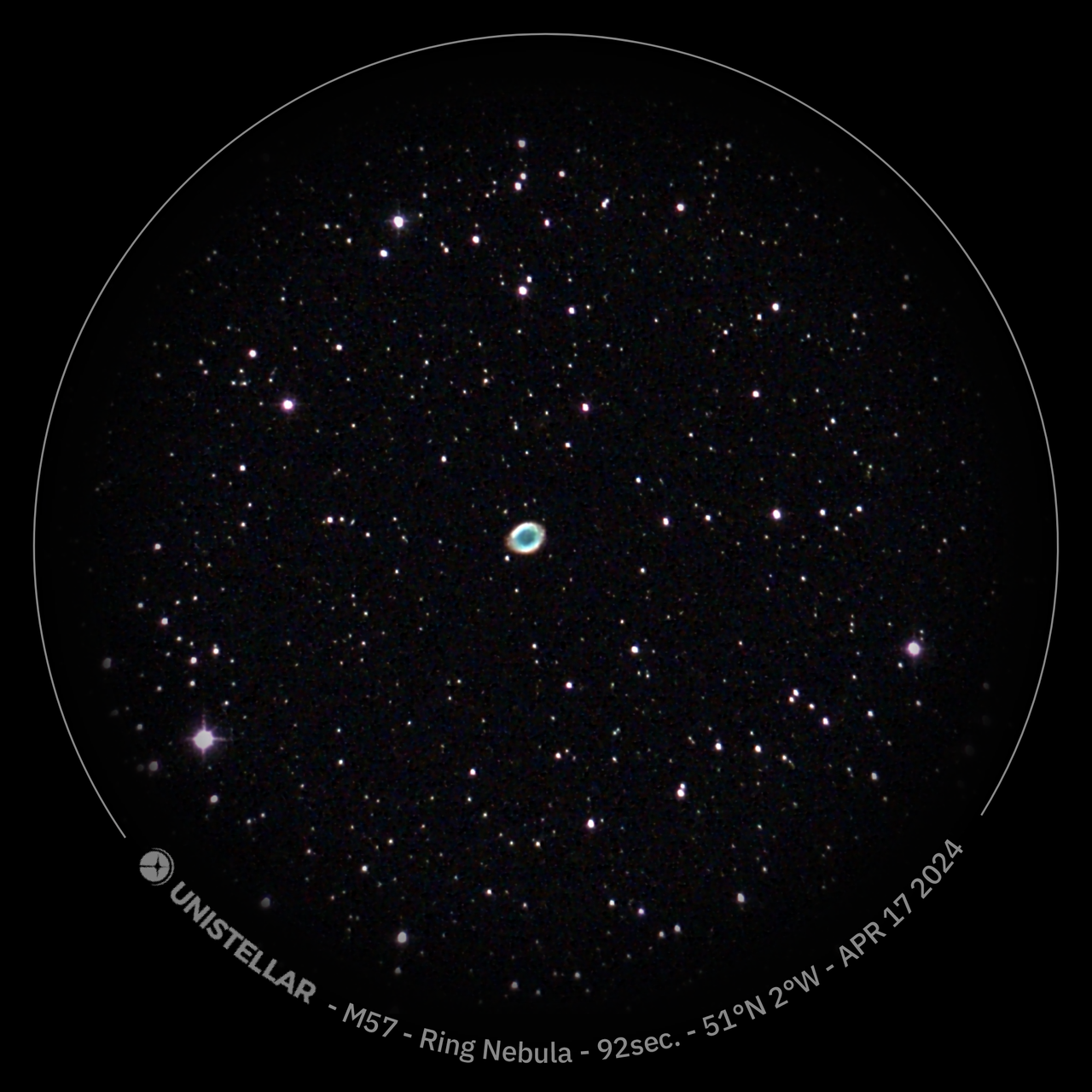 Astrophotograph taken with the Odyssey Pro