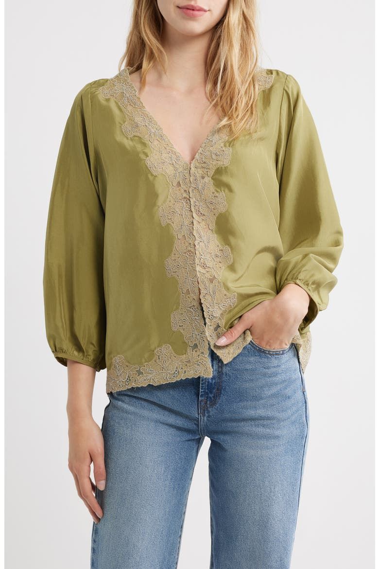 The Long Sleeve Legacy Silk Top