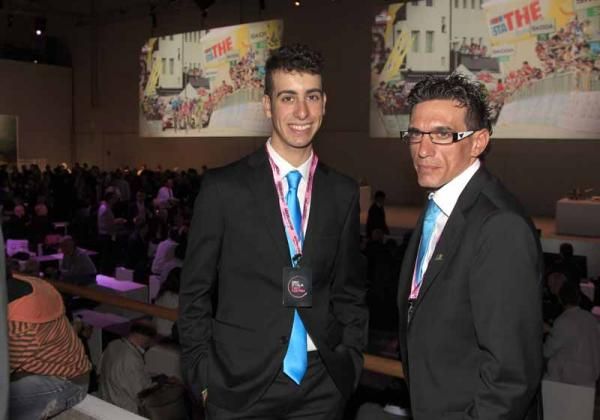 Fabio Aru and Paolo Tiralongo