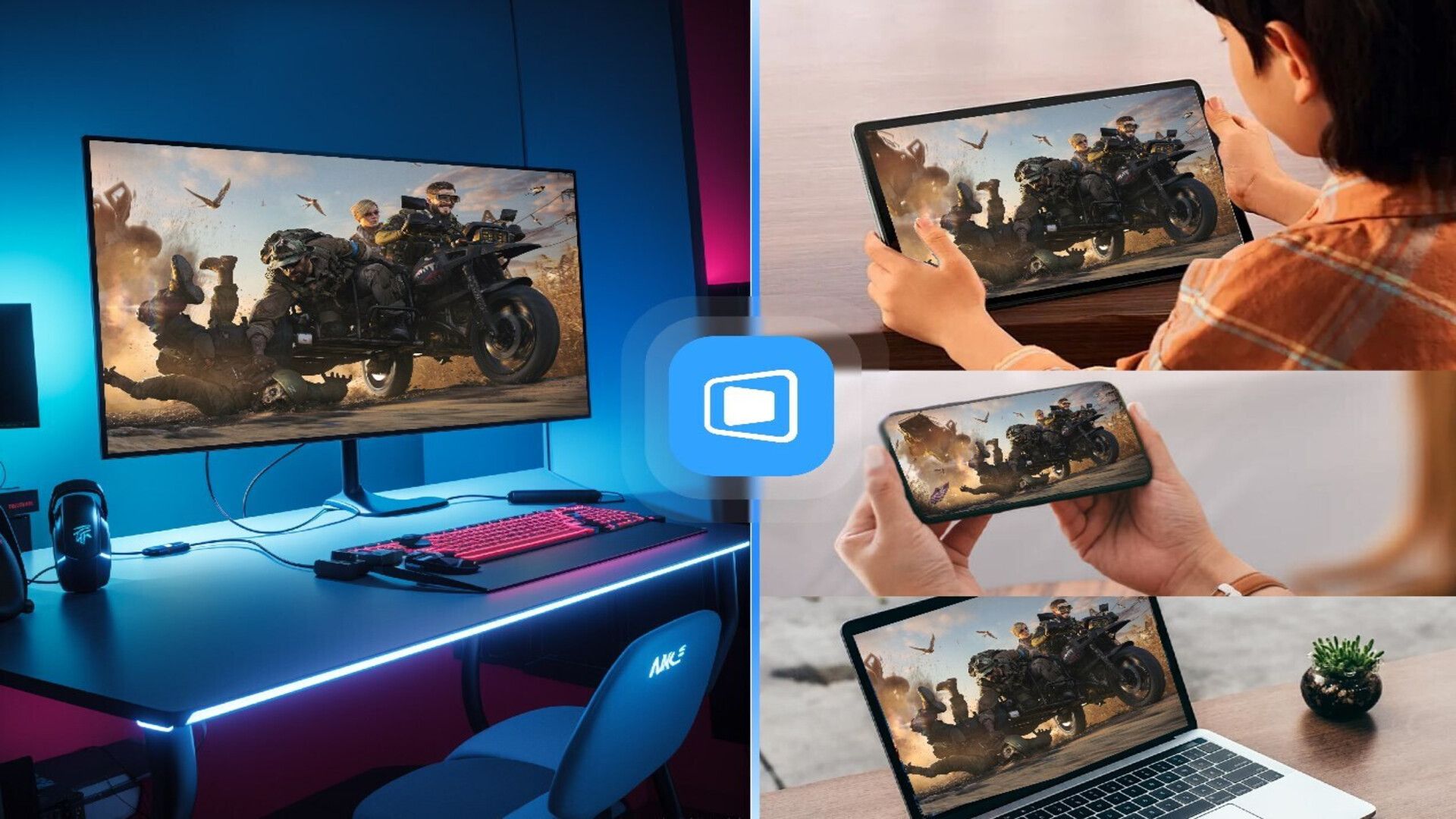 Esta herramienta de escritorio remoto parece un software de oficina, pero convierte silenciosamente teléfonos y tabletas en extensiones de juegos