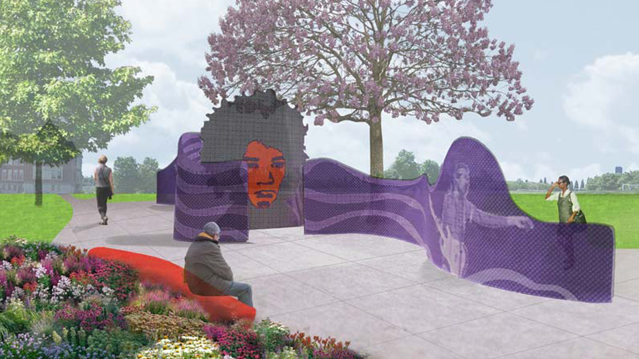 An artist&#039;s impression of the park