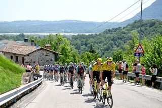 Giro d'Italia stage 20 LIVE: Vingegaard&rsquo;s Visma-Lease a Bike controlling the breakaway on first ascent of Piancavallo
