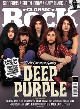 The cover of Classic Rock 326, featuring Deep Purple
