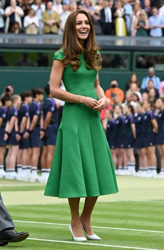 Kate Middleton at Wimbledon 2021