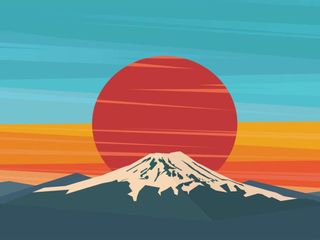 WIndows 10 Mt. Fuji wallpaper