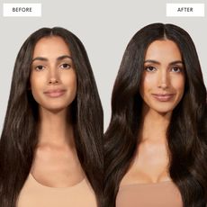 dpHue Glossy Glaze review before and after photo