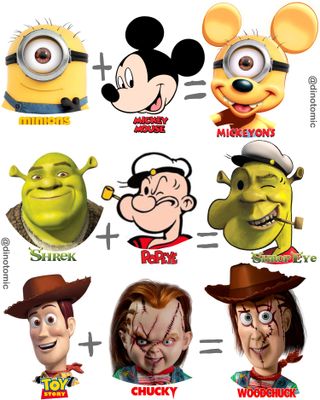 Character mashups