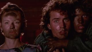 Dianne Wiest, Jason Patric, and Corey Haim in The Lost Boys