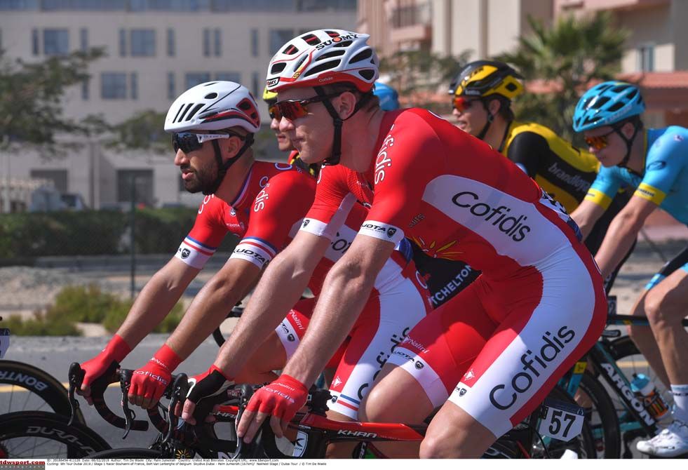 Cofidis riders at the Dubia Tour