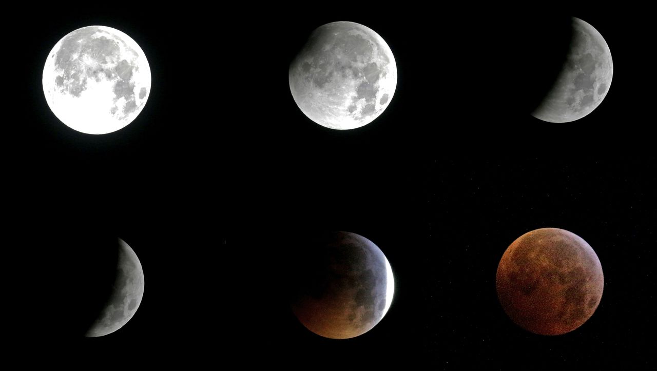 Super blood wolf moon