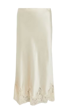 Reformation, Carolina Silk Skirt