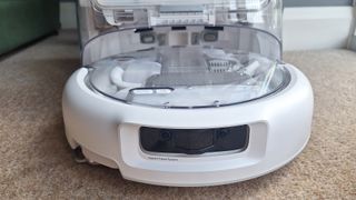 DJI Romo 2 robot vacuum in reviewer's home