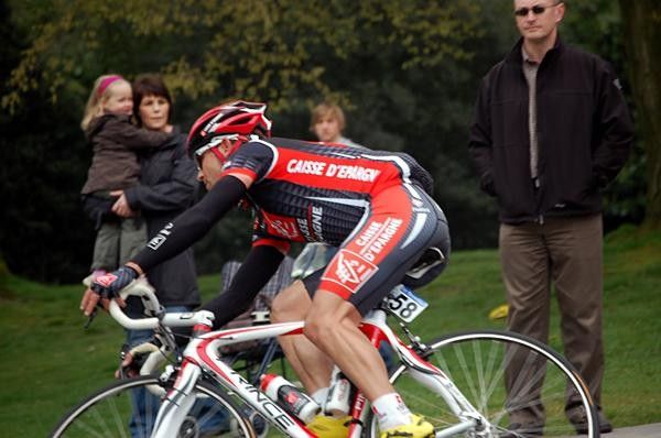 Joaquin Rojas Gil (Caisse d'Epargne) was a bit delayed but he has plenty of time to make up for it.