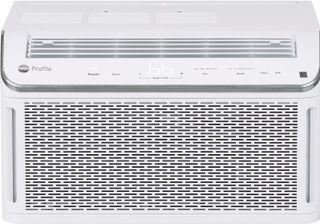 GE profile PHC06LY window air conditioner on a white background