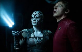 Star Trek Beyond Sofia Boutella Simon Pegg