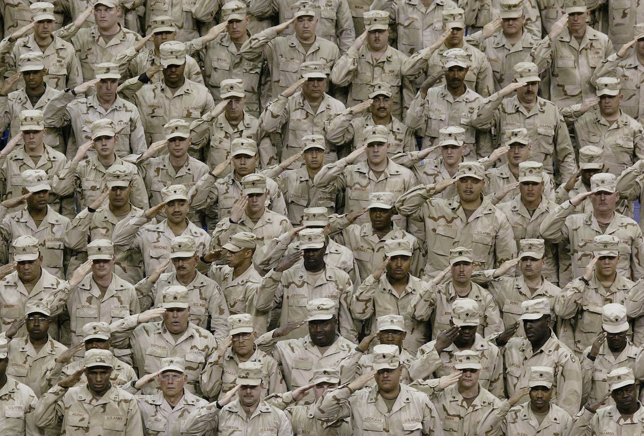 The North Carolina National Guard in 2004.