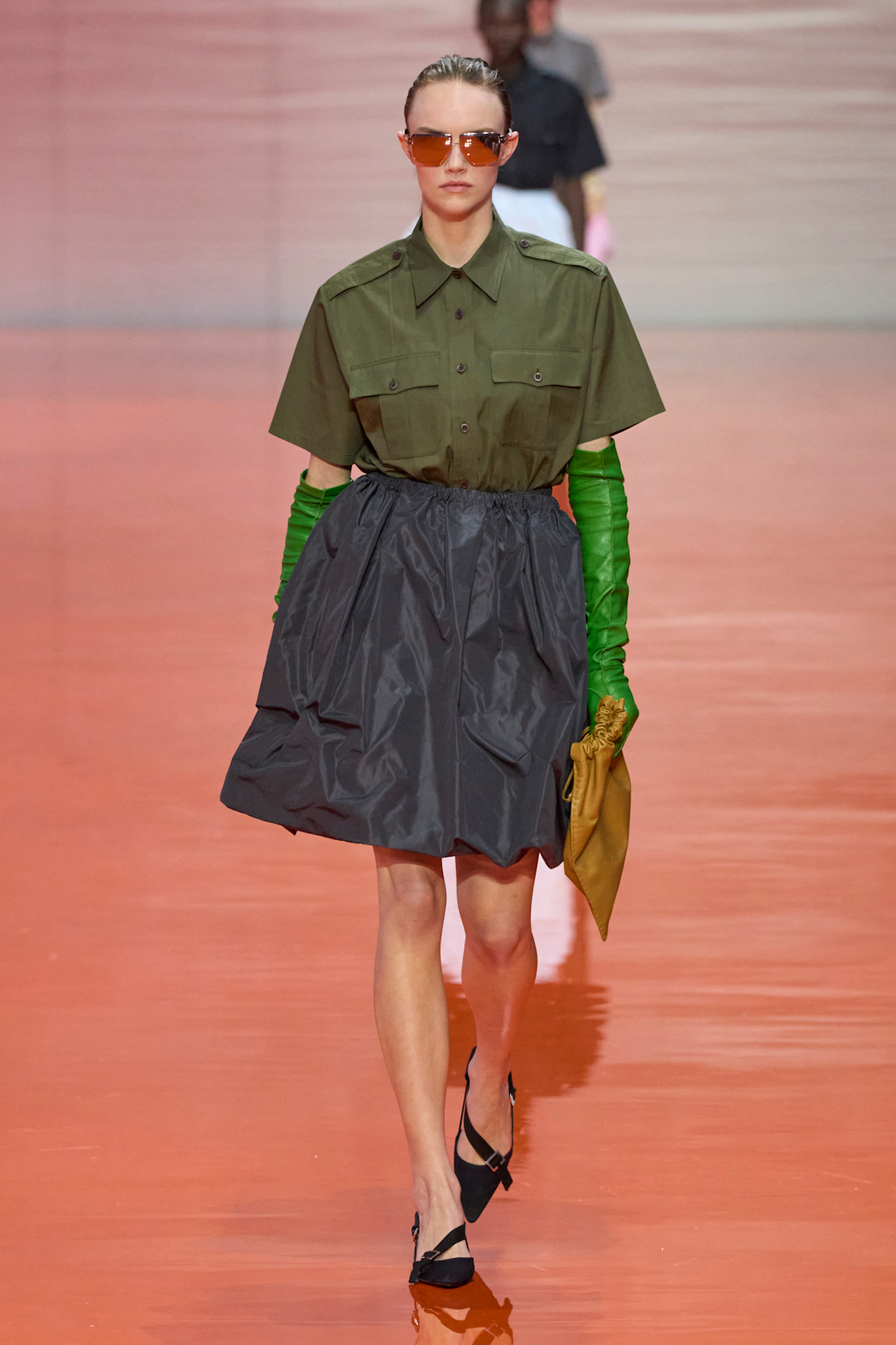 Prada spring/summer 2026 runway model.
