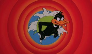 Gremlins 2: The New Batch Daffy Duck taking over the closing