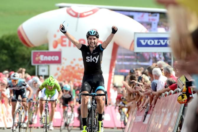 David Lopez (Team Sky) wins stage 6 of the Eneco Tour