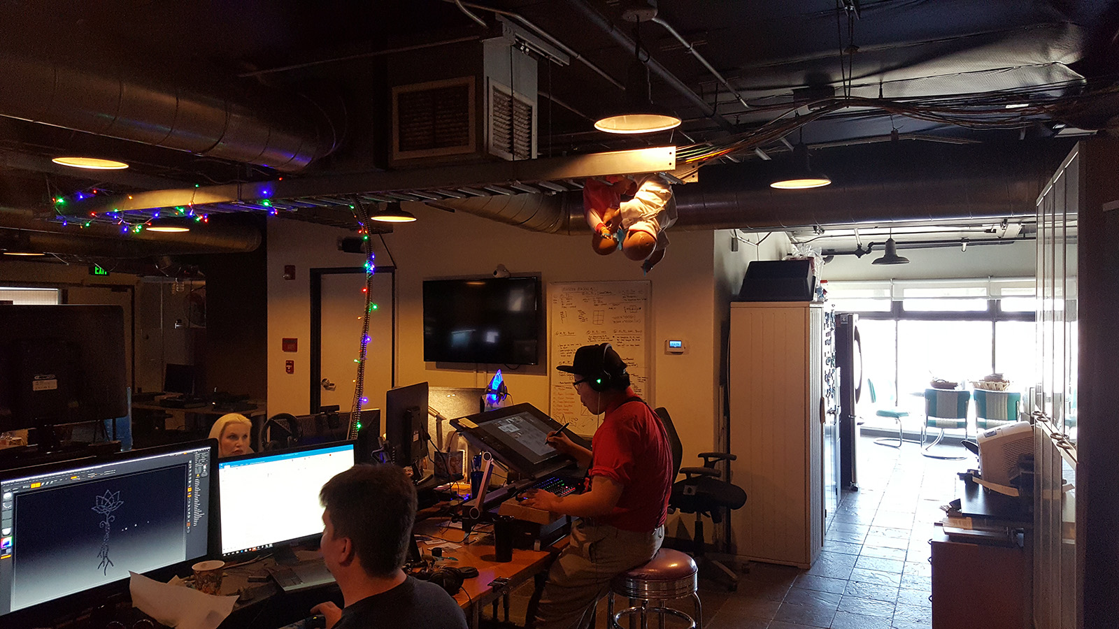 inXile hard at work.