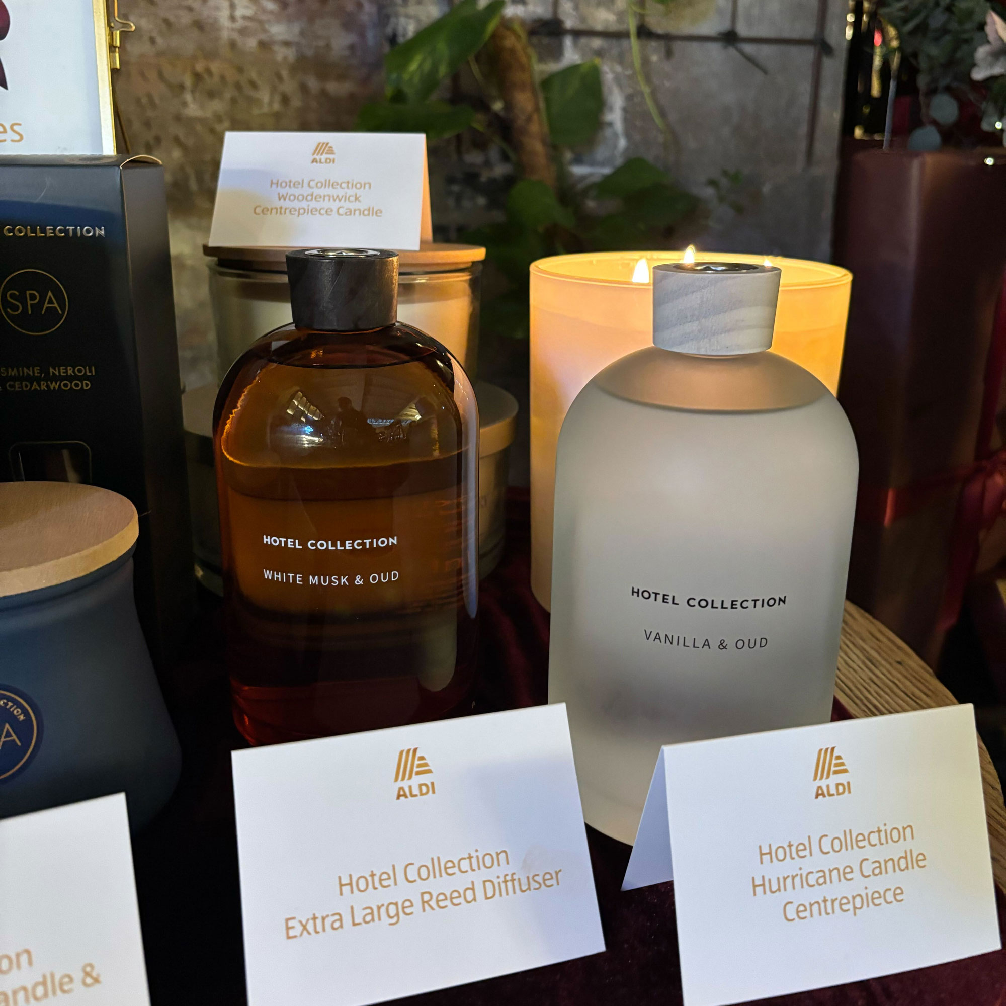 Amber and glass diffuser bottle