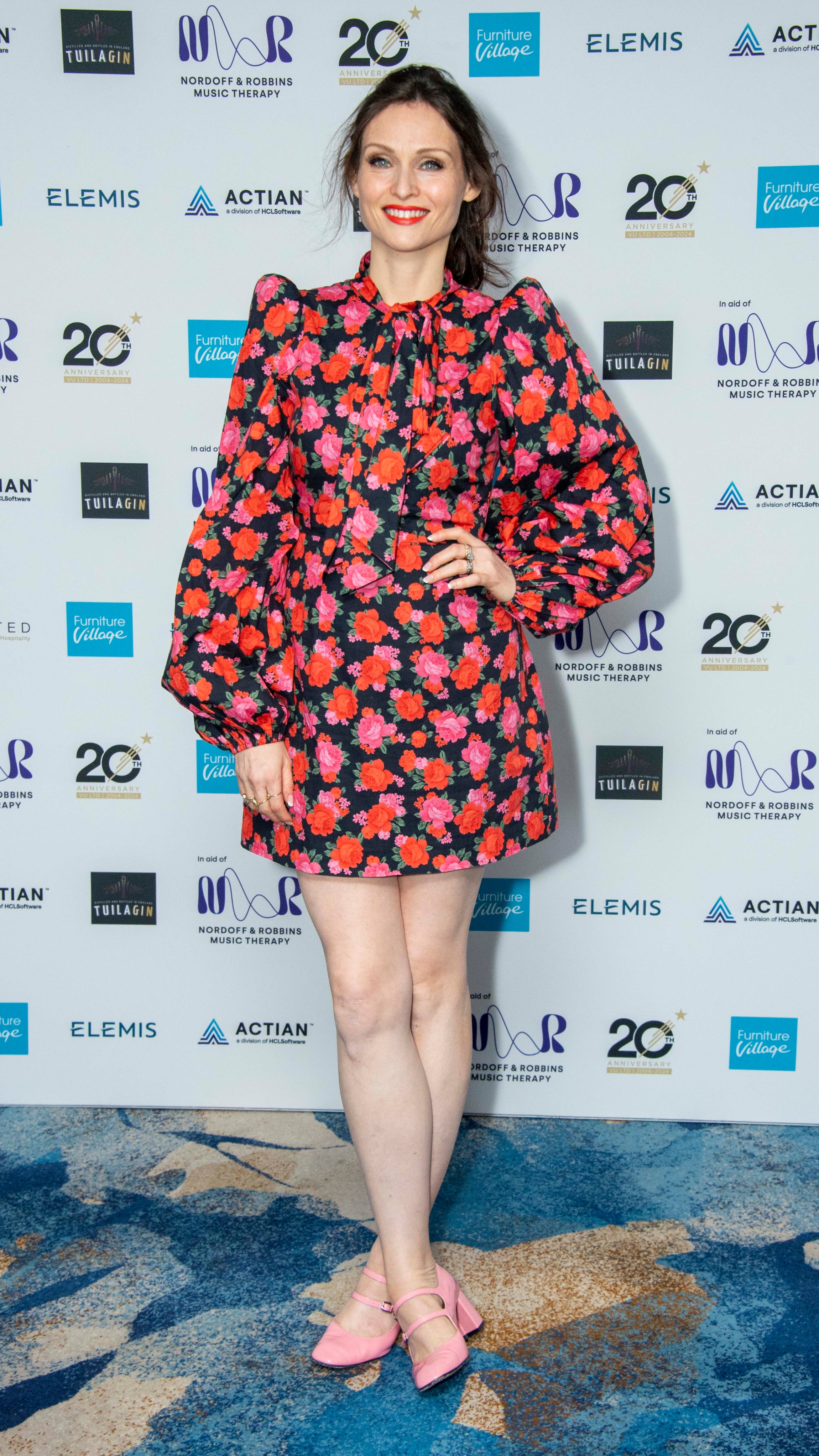 Sophie Ellis-Bextor attends the Nordoff & Robbins Dinner Legends of Rugby Dinner 2024 at JW Marriott Grosvenor House on January 31, 2024 in London, England.
