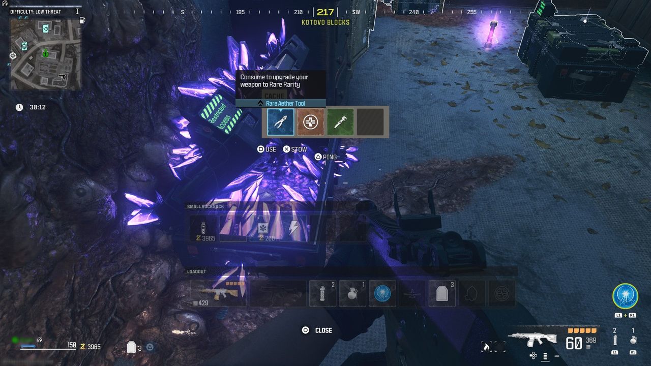 Modern Warfare 3 zombies - Aether Cache items
