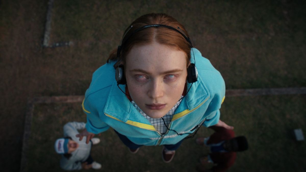 Sadie Sink in Stranger Things.