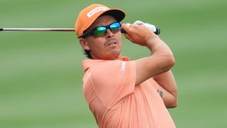 Rickie Fowler takes a shot at The Players Championship at TPC Sawgrass