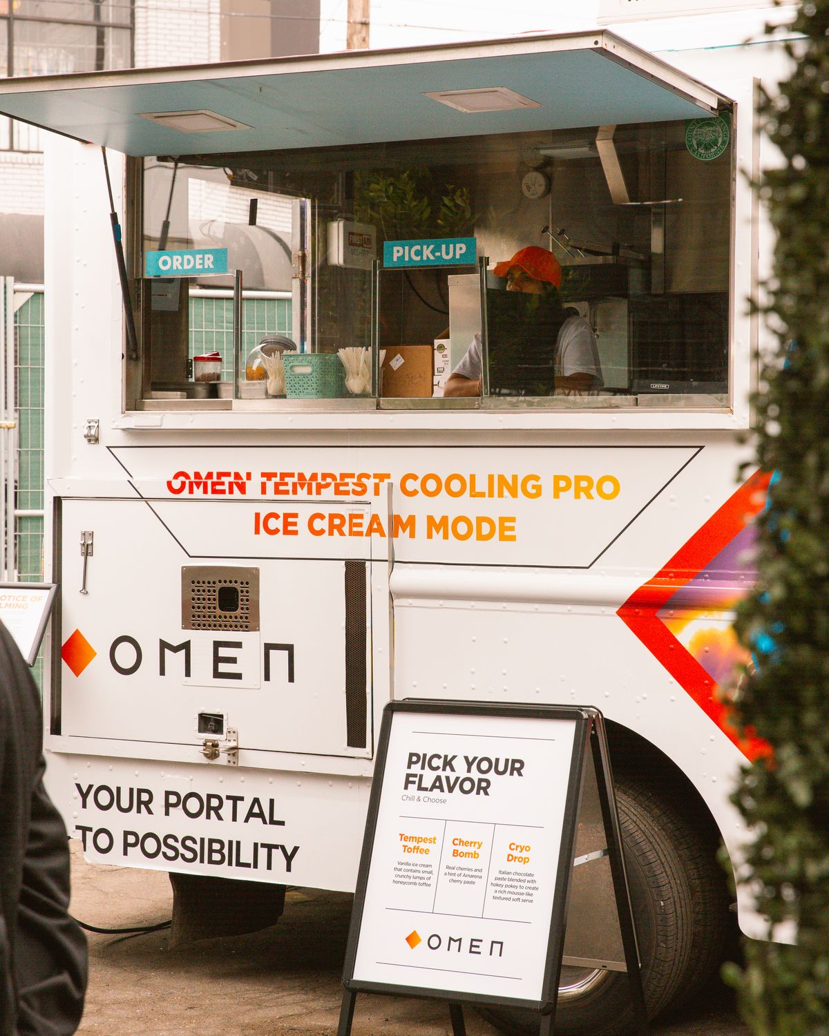The OMEN - PC Gamer Ice Cream Truck event at Summer Game Fest