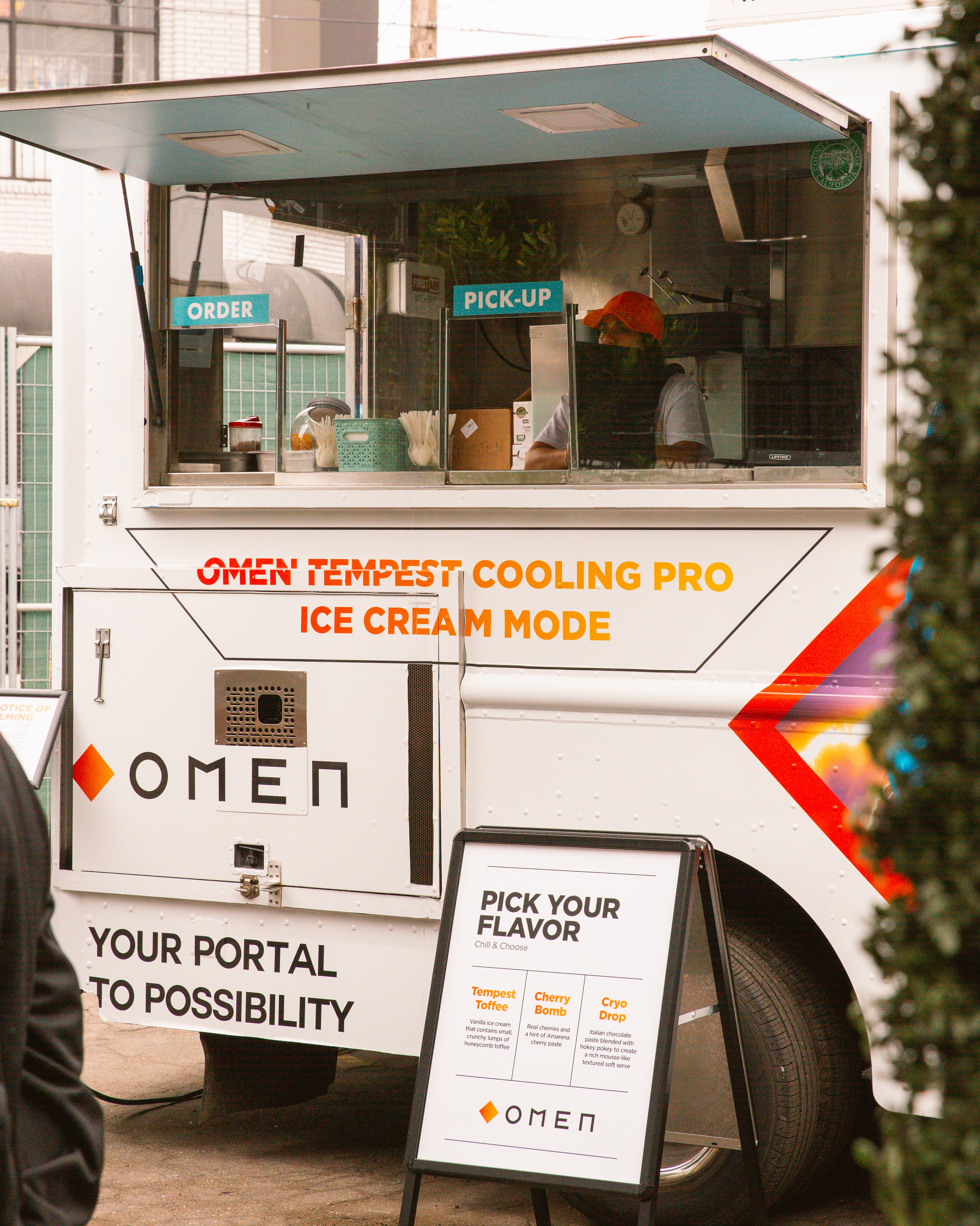 The OMEN - PC Gamer Ice Cream Truck event at Summer Game Fest
