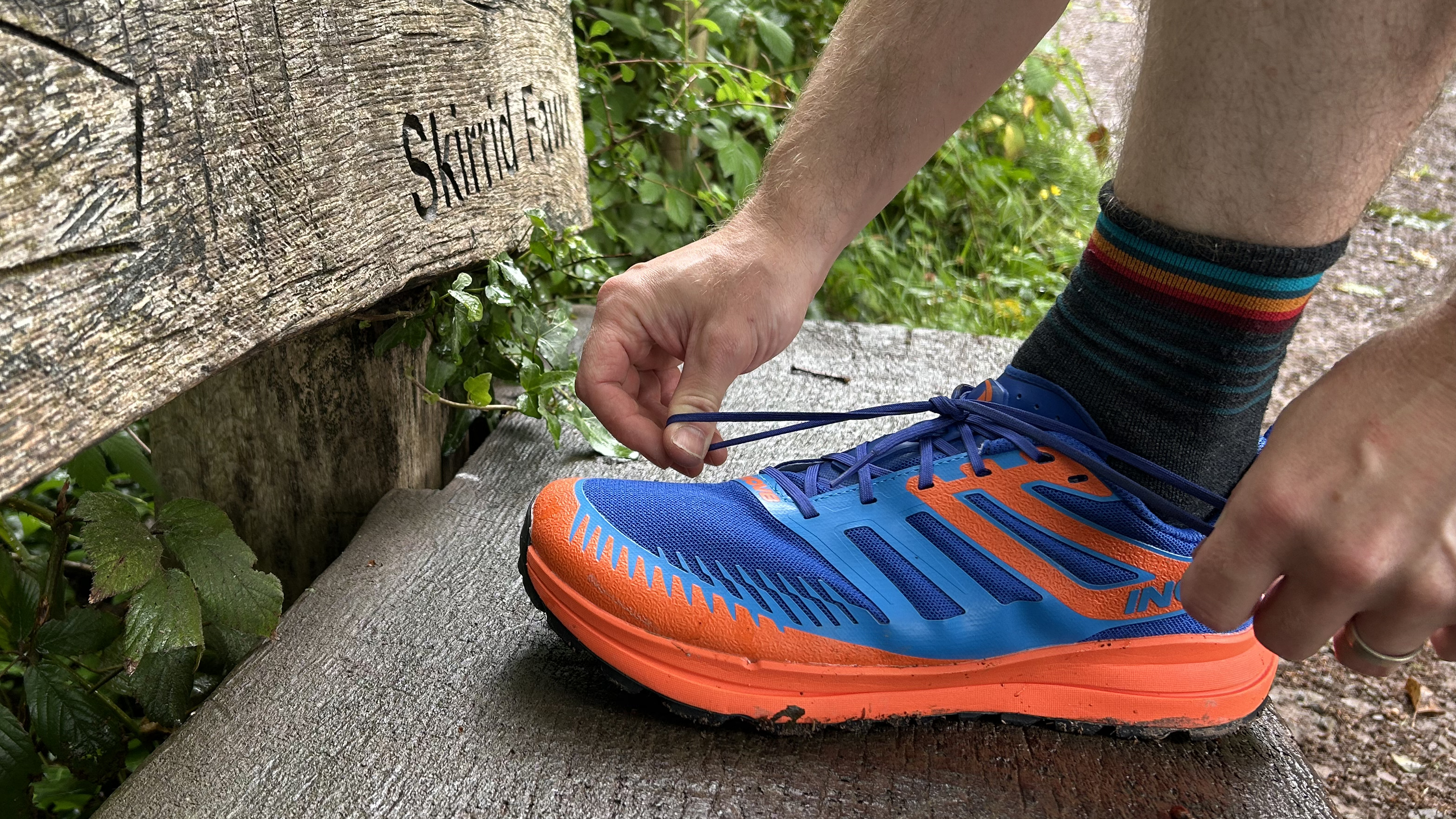 Lacing up the TrailFly Zeros