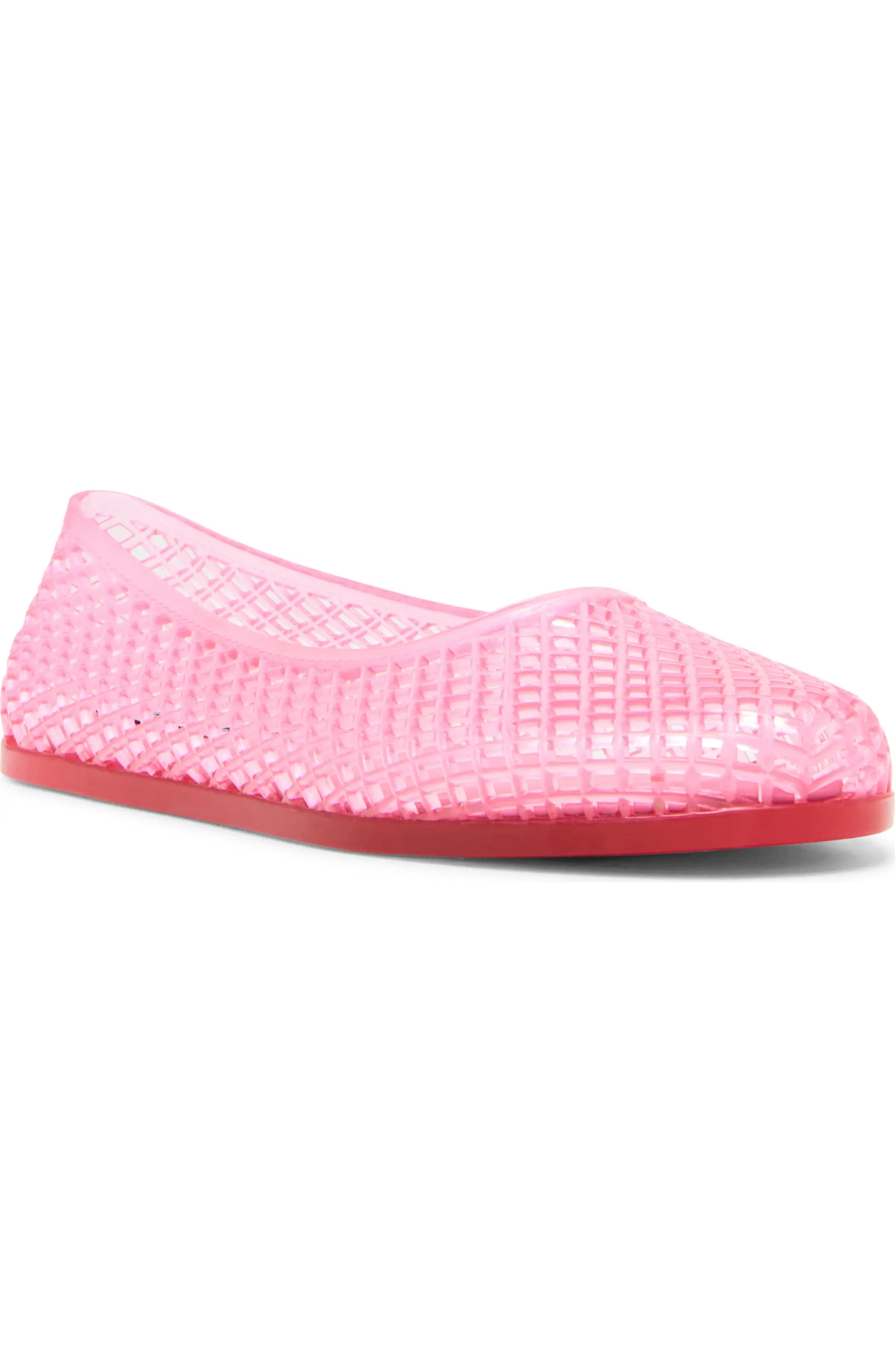 Steve Madden, Gyzmo Perforated Jelly Flats 