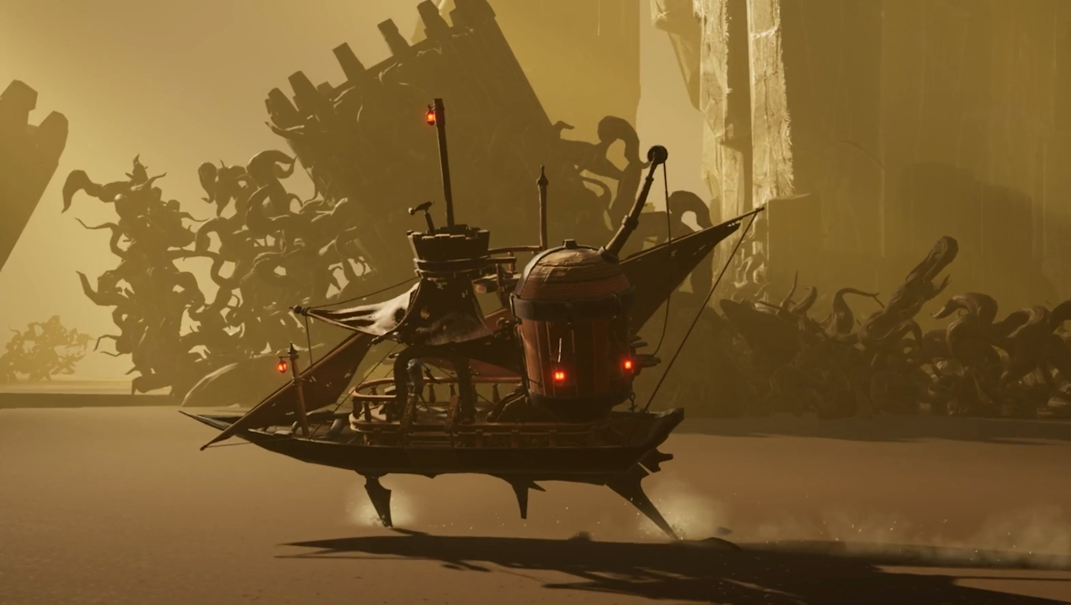  Sail across massive deserts in open world action RPG Sands of Aura 