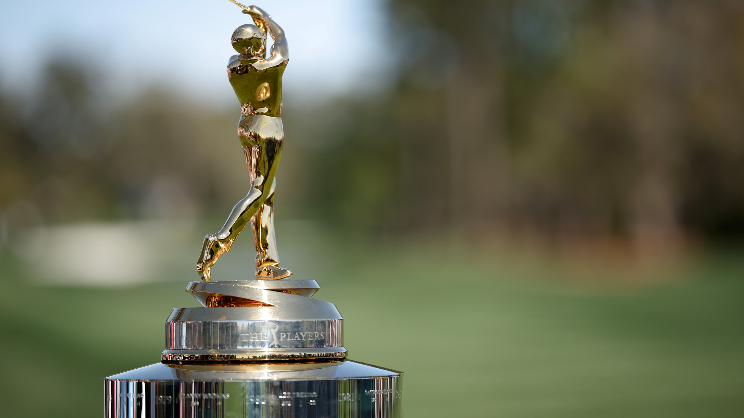 The Players Championship trophy 