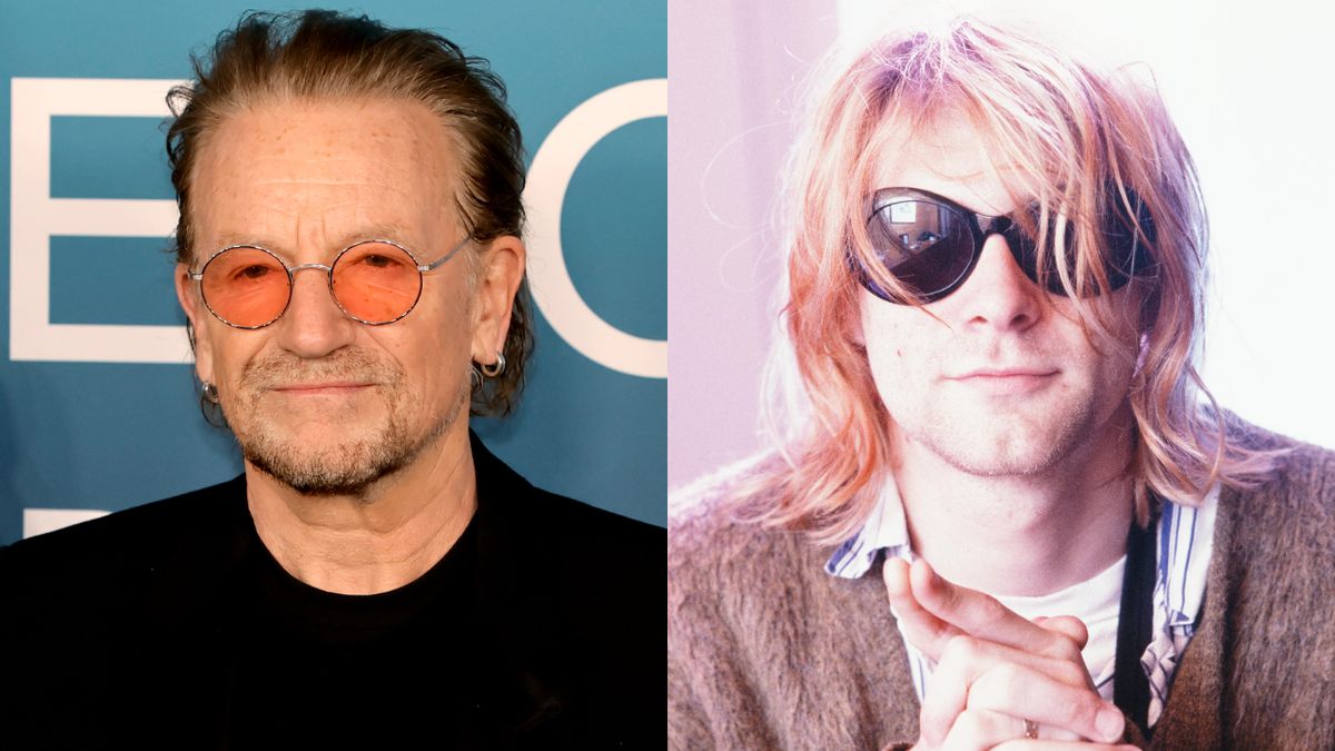 Bono and Kurt Cobain