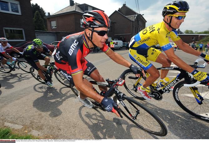 Philippe Gilbert (BMC) enjoying the Amstel Gold Race