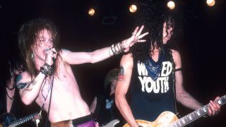 Guns N' Roses onstage