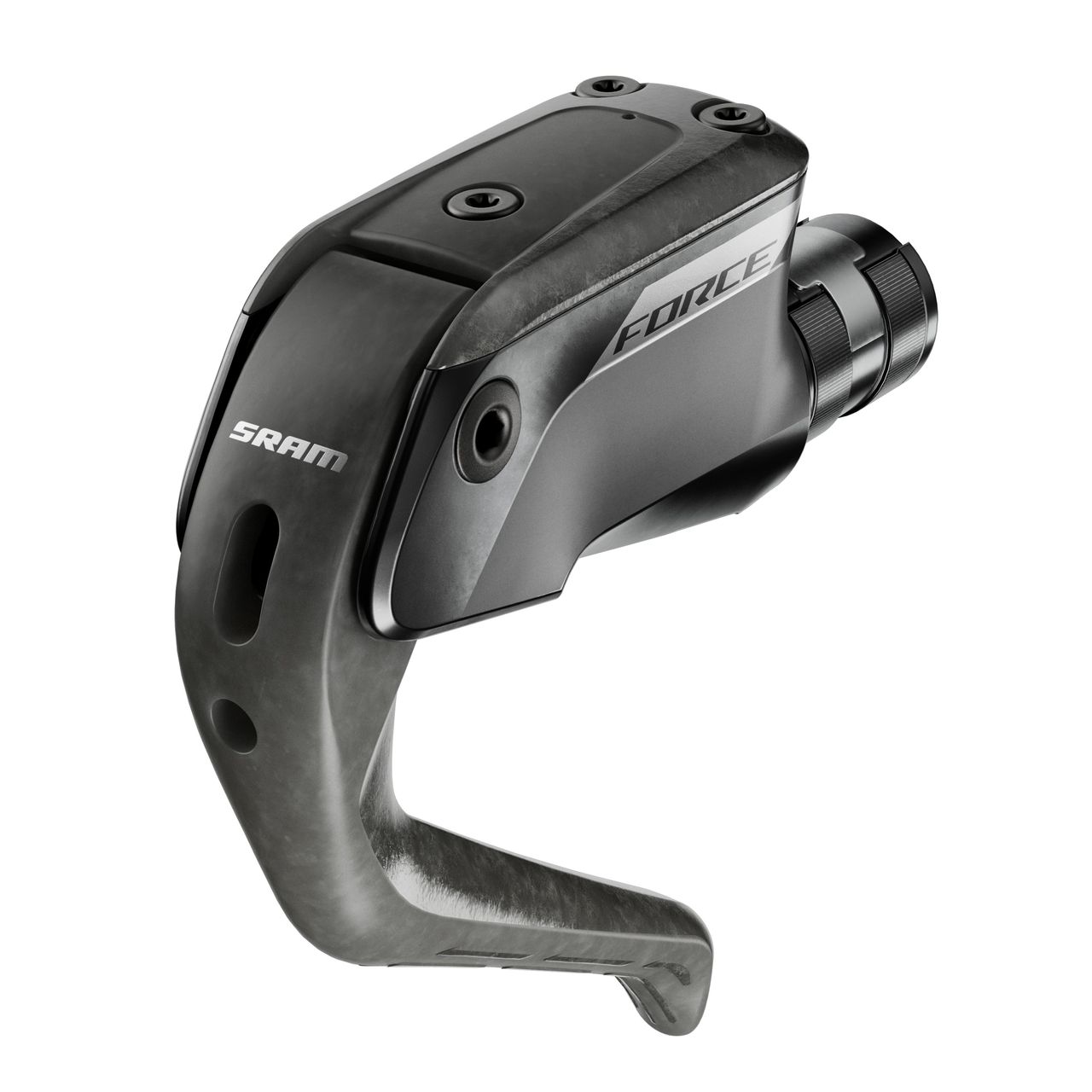 A SRAM time trial brake lever