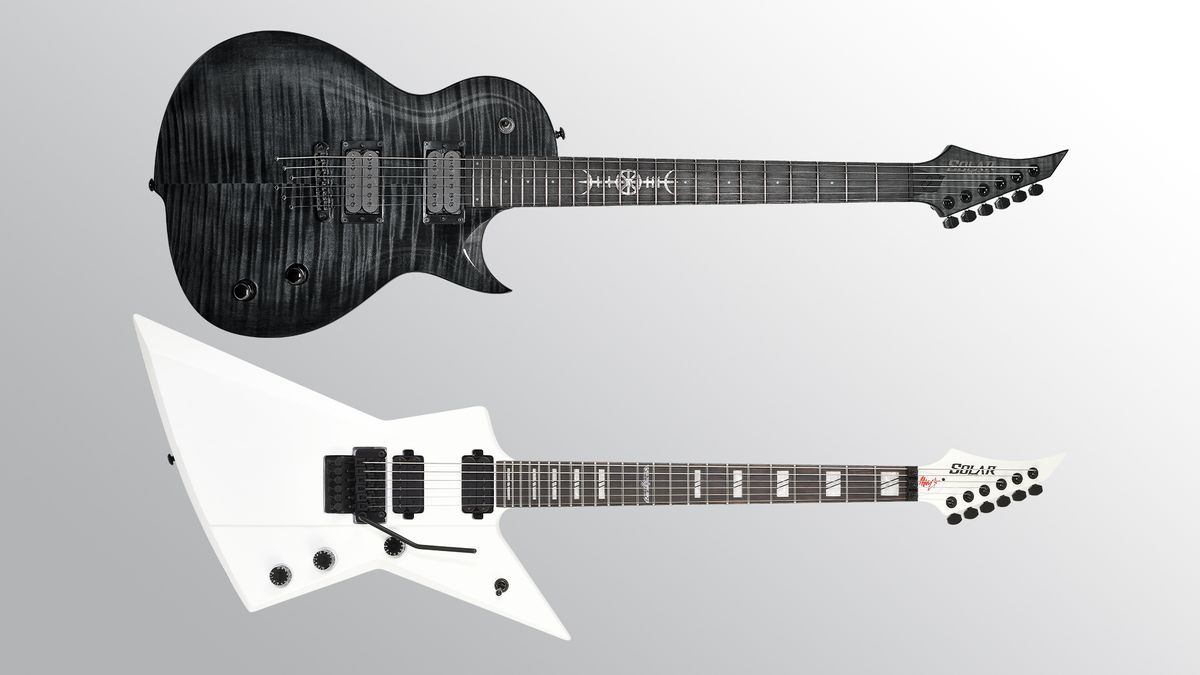 Solar Guitars announces two new chug-worthy signature electrics