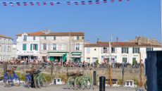 The quaint village and harbour of Saint Martin de Re on the Ile de Re in France