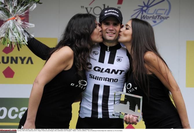Stage 2 winner Luka Mezgec