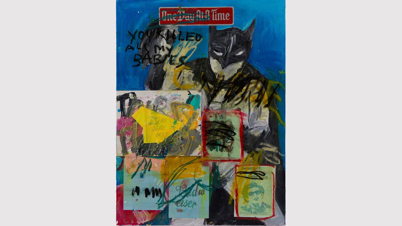 A selection of James Franco art.