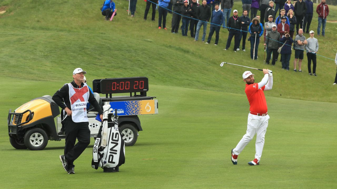 Andy Sullivan shot clock GolfSixes 