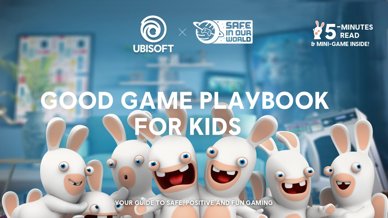The cover of one of Ubisoft&#039;s upcoming Good Game Playbooks