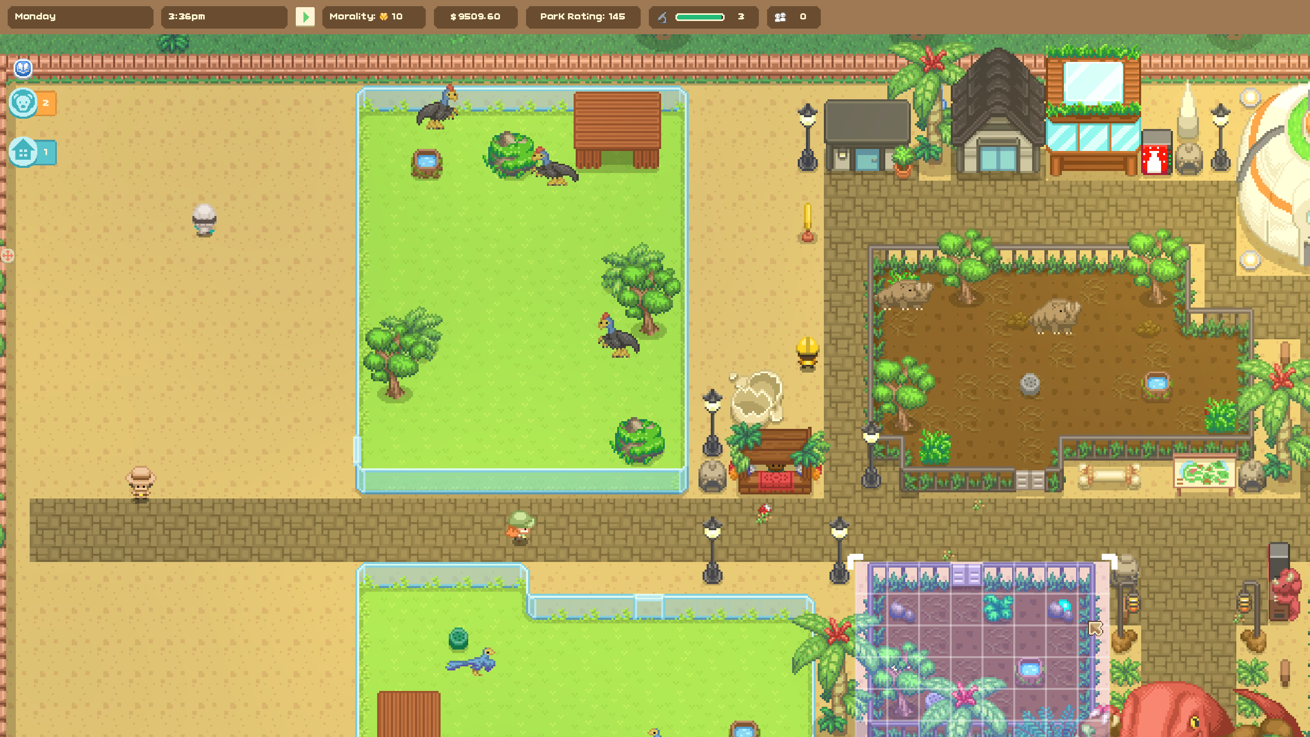 Скриншот из DLC Let's Build a Zoo's Dinosaur Island