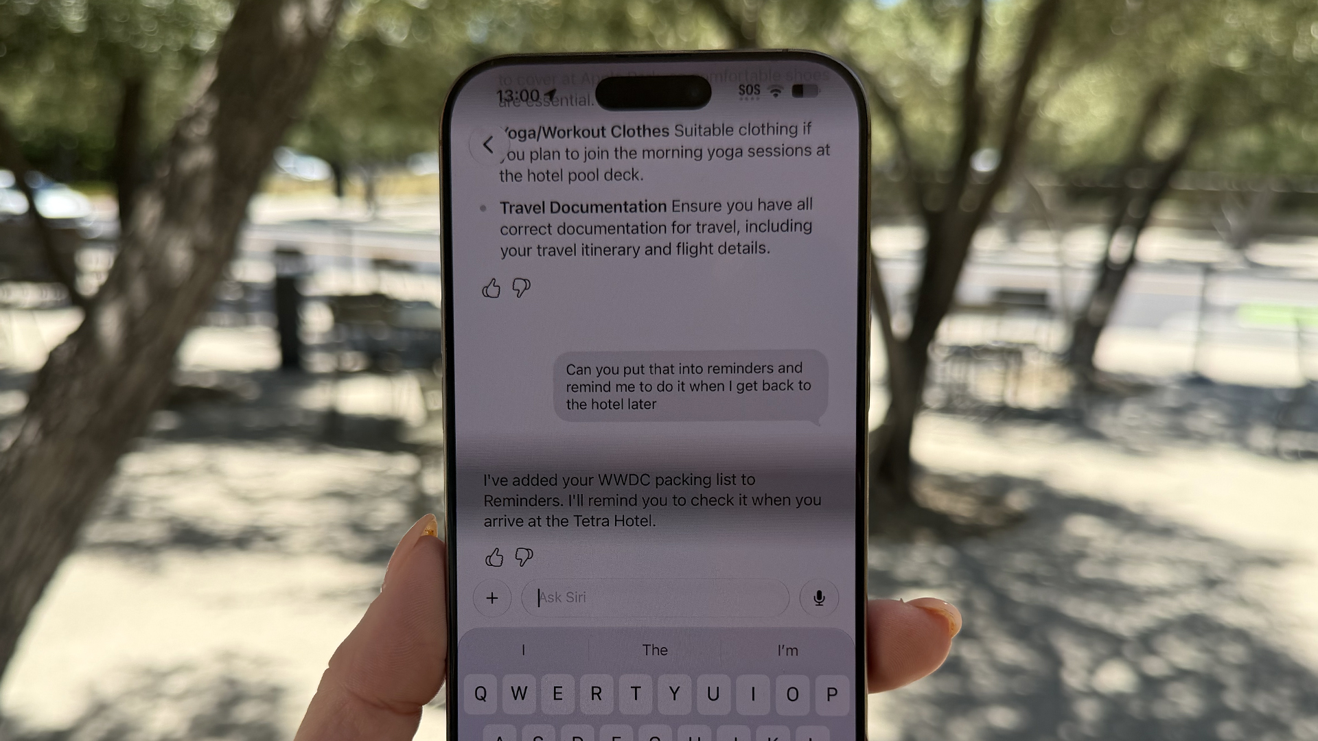 Siri AI on the iOS 27 Developer Beta