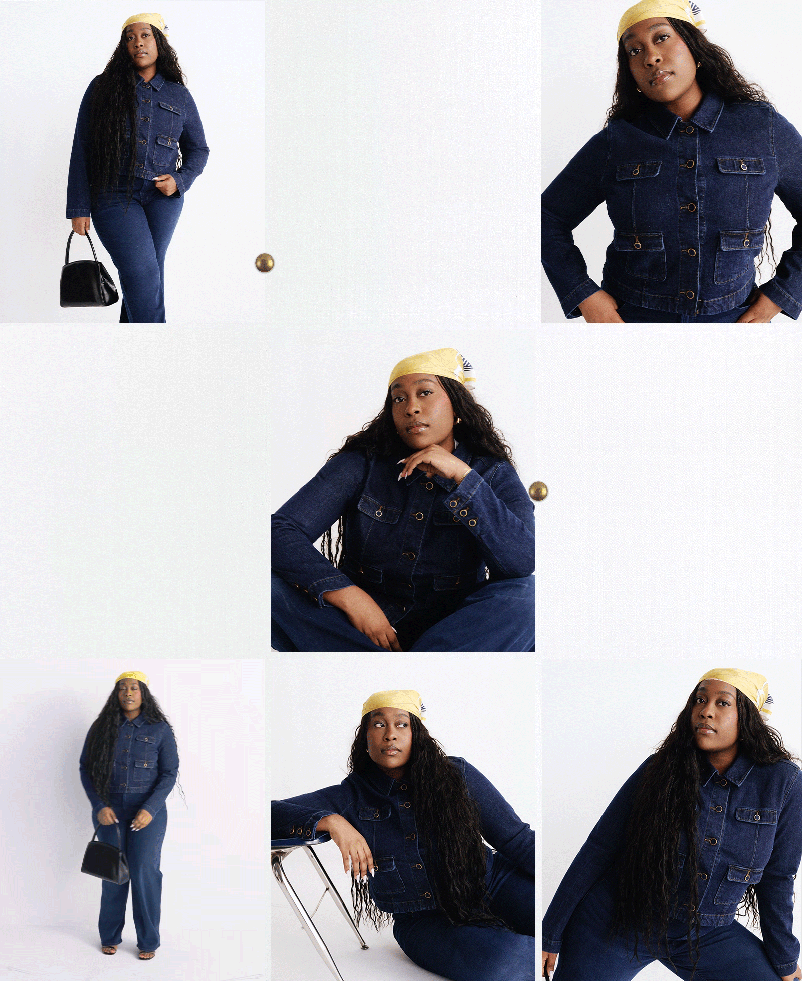 Who What Wear, The Great Try-On, Spring 2026: dark-wash jeans